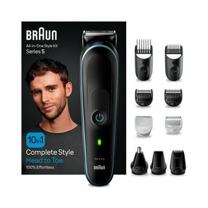 Braun - Afeitadora Y Cortadora De Barba Mgk5445 Negro