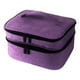 thumbnail image 2 of Organizador De Esmalte De Uñas Bolsas De Maquillaje Cierre De Cremallera Púrpura Para Lápiz Labial De Perfume, 2 of 5