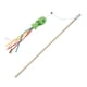 thumbnail image 3 of Cat Wand Toy Cat Teaser Wand Fun Playing Scratching Juguetes Interactivos Para Gatitos Verde, 3 of 5