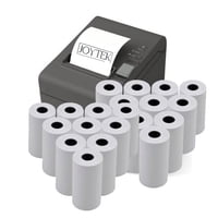 100 Rollos Papel Térmico 57X40 Mm 43Grs Blanco Joytek