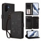thumbnail image 1 of Funda Cartera Mariposa para [Samsung Galaxy A57] con Soporte y Cremallera Negro, 1 of 6