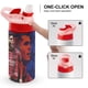 thumbnail image 4 of Christian Pulisic-theme One-Touch Pop Top Water Bottle Stainless Steel Leak-Proof Sports Children's Bottle pink 12oz, 4 of 6