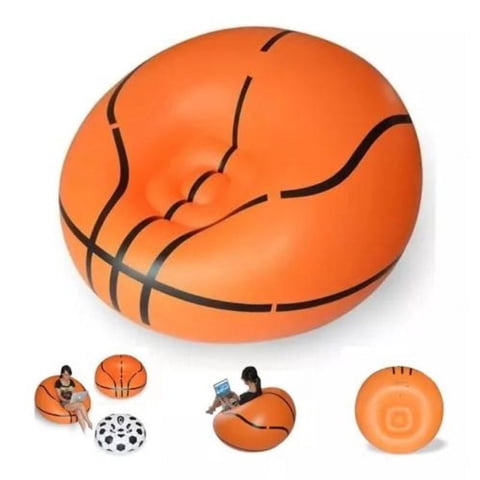 Leon Import - Sillon Inflable Puff Baloncesto Intime Gaming