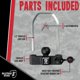 thumbnail image 5 of Candado para Acoplador BulletProof Hitches de Acero 1/2", 5 of 6
