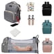 thumbnail image 1 of Bolsa De Pañales Con Cambiador Mochila Gris, 1 of 7