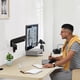 thumbnail image 5 of Soporte de pared para monitor ErgoFocus para pantallas planas/curvas de 17 a 32 pulgadas, 5 of 7