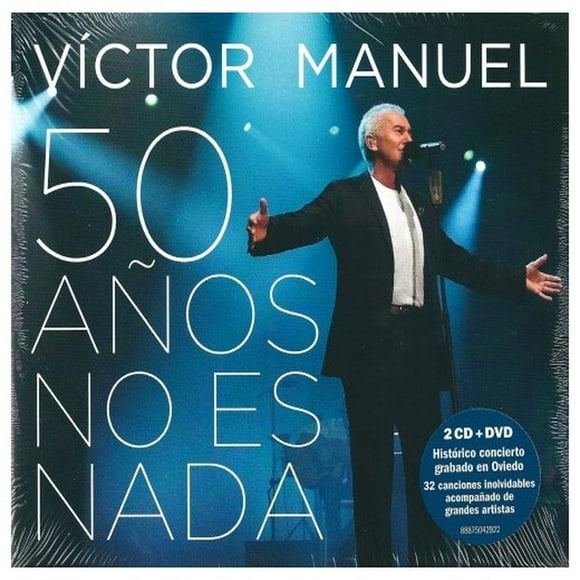 Victor Manuel - 50 Años No Es Nada (2cd+dvd) | Cd