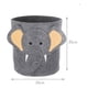 thumbnail image 2 of Cesto De Ropa Juguetes Infantil Animales Material Resistente gris oscuro, 2 of 2