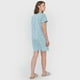 thumbnail image 2 of Camisa de Dormir Mujer Manga Corta Verde Corona, 2 of 5