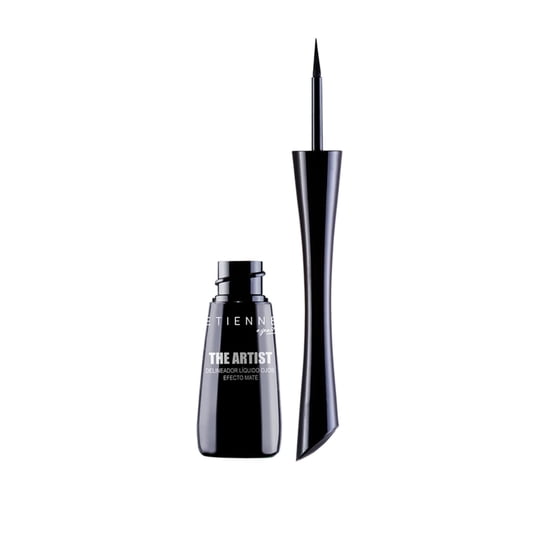 Delineador De Ojos Etienne Make Up Líquido Artist Black Negro N°01