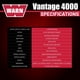 thumbnail image 5 of Winche WARN Vantage 4000 12 V 1814 kg ATV/UTV, 5 of 9