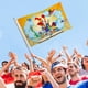 thumbnail image 4 of Pollo Interrumpido Bandera impresa con temática, regalo perfecto para fanáticos, amigos y familiares, y adecuada para actividades al aire libre e interiores, decoraciones de fiesta. 120*180CM, 4 of 6
