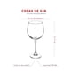 thumbnail image 5 of Set de Copas de Gin para Cócteles Vidrio 700 ml Secret De Gourmet, 5 of 7