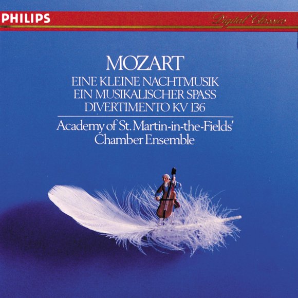 CD PHILIPS Mozart: Eine kleine Nachtmusik; Ein musikalischer Spass; Divertimento K136