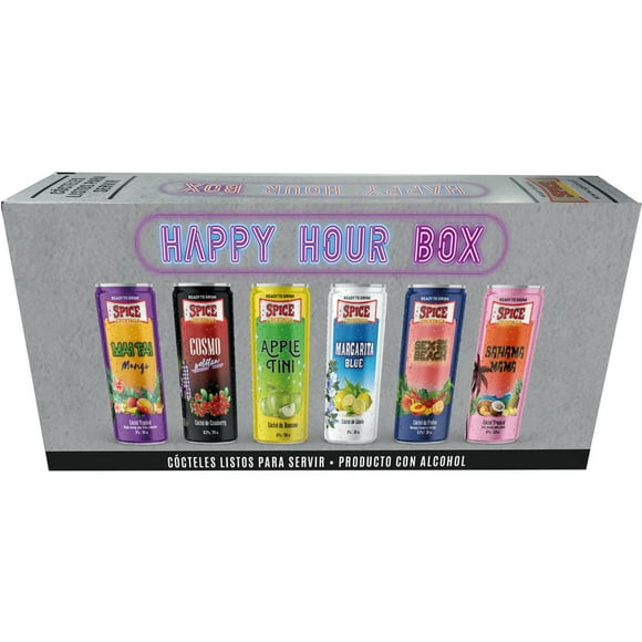 Happy Hour Box pack de latas de 310 cc, 6 unidades