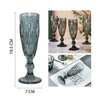 Xianzhu - Copa Tallada Para Aperitivo 160Ml - Gris