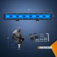thumbnail image 2 of Barra de luces LED Nilight de 20 pulgadas, azul, triple fila, 420 W, Spot & Flood, 2 of 8