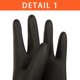 thumbnail image 2 of Guantes de látex ThxToms Heavy Duty que resisten ácidos, álcalis y aceites, 2 of 7