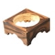 thumbnail image 2 of Almohadillas Calientes De Madera Trivet 16,8 cm, 2 of 3