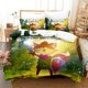 thumbnail image 1 of AnimeTunic Bedding SetDuvet Cover Comforter Bed SetQuilt CoverPillowcase Boys Girls Adultse, 1 of 5