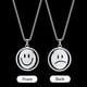 thumbnail image 2 of Cadena Smile Acero Inoxidable Reversible Cara Feliz y Triste Moda Kpop, 2 of 3