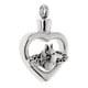 thumbnail image 5 of Precioso Cachorro Perro Corazón Urna Colgante Recuerdo Conmemorativo Cremación Cenizas Medallón, 5 of 5