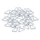 thumbnail image 2 of Paquete De 50 Anillos Triangulares De Metal Con Bucle De Hebilla Para Reparación De Piezas De Colchoneta De Trampolín, 2 of 5