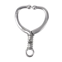 Magideal - Anillo De Anillo De Nariz De Toro De Ganado, Acero Inoxidable Fácil De Usar, De Mechero Automático De Mechón De Primavera, De Mechón De Manifestación 145Cmx96Cm