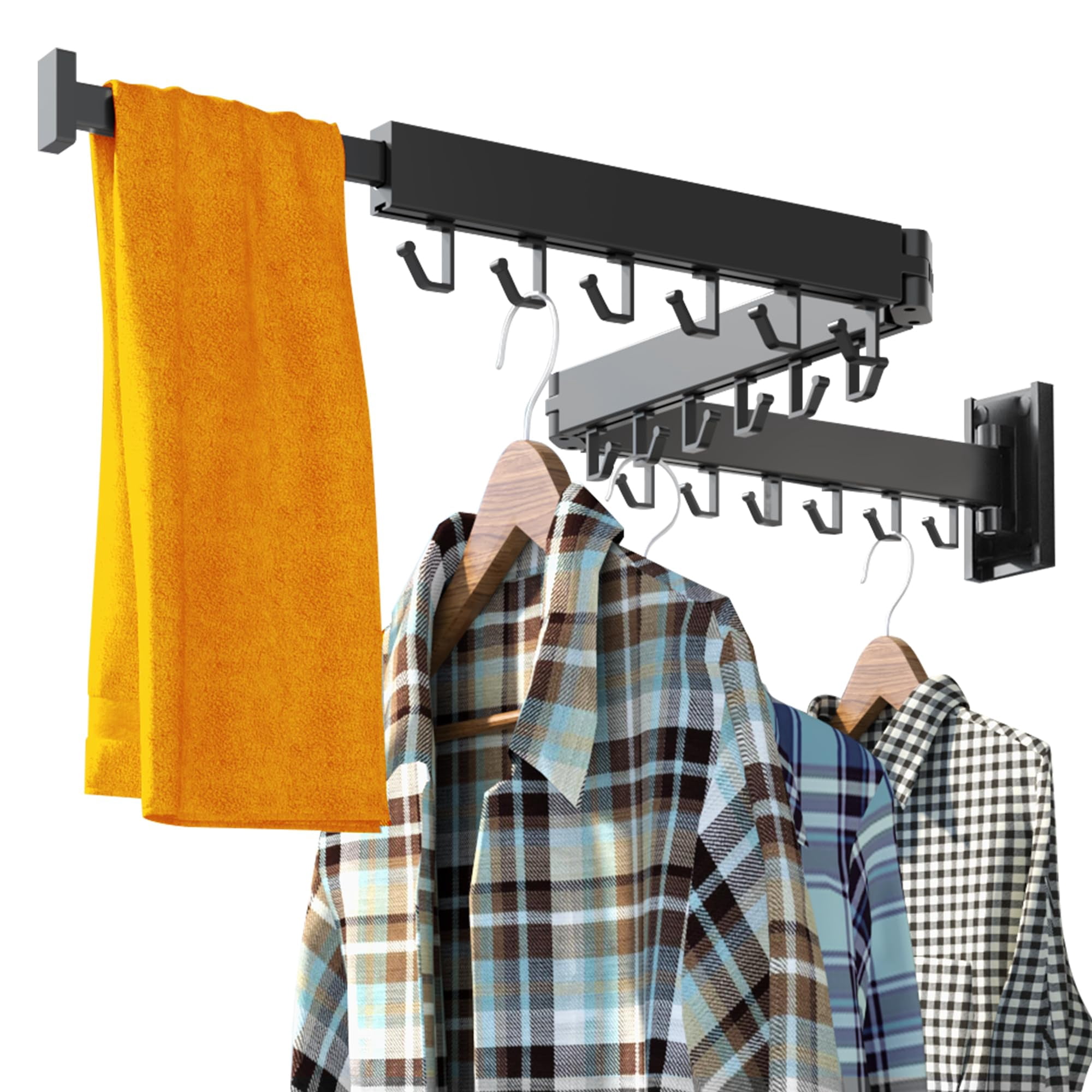 Tendedero De Ropa Heilaiyi Plegable De Pared