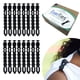 thumbnail image 1 of Cintas para mangas ExerTies 16 unidades negras de silicona, fabricadas en EE. UU., 1 of 8