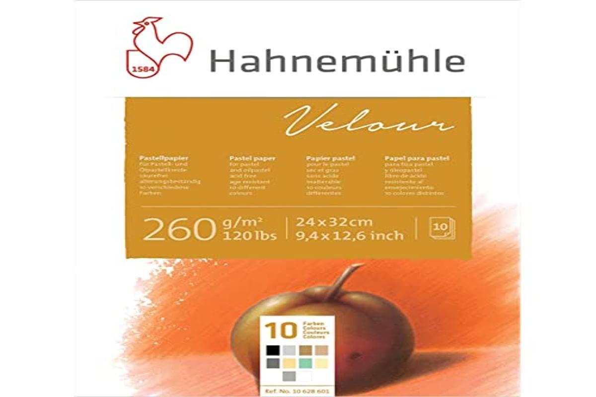 Almohadilla De Terciopelo Hahnemühle De 260 G/M² (24 X 32 Cm, Colores Surtidos)