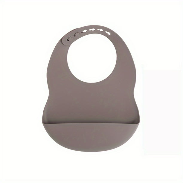 Adjustable BPA-Free Silicone Baby Bib for Mess-Free Feeding and Drooling