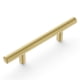 thumbnail image 2 of Tirador de barra Hickory Hardware de 3" entre centros, latón real, 2 of 4