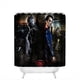 thumbnail image 1 of Cortina de ducha de Batman vs. Superman, juego de cortina de baño con ganchos, tamaño 66 x 72 pulgadas, 1 of 3