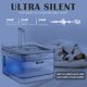 thumbnail image 4 of Fuente de agua PETNF Cat 3L para gatos y perros con luz LED, 4 of 9