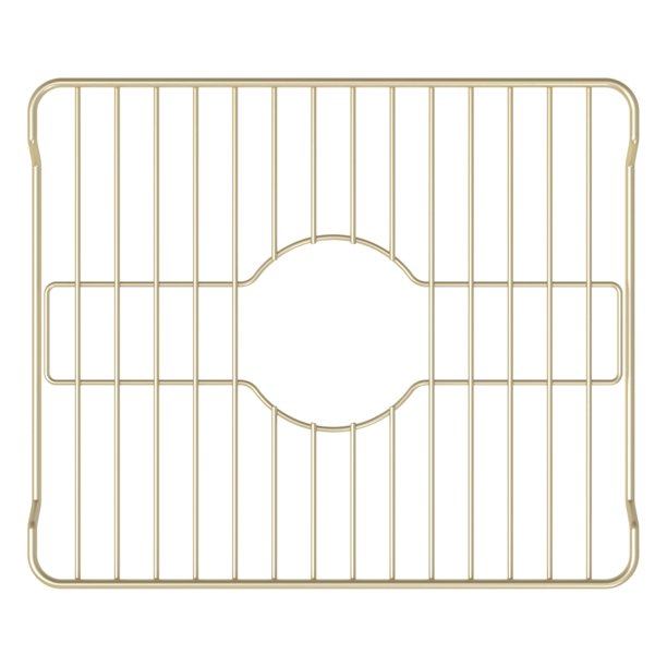 Protector de fregadero Better Houseware, rejilla metálica en forma de almendra, 30 x 26 x 2,5 cm