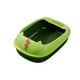 thumbnail image 3 of Bandeja De Arena Para Mascotas Orinal Jaula Para Inodoro Caja De Arena Para Gatos Con Parte Superior Abierta Para Hámsters Kitty Green Base42X28X16CM, 3 of 5