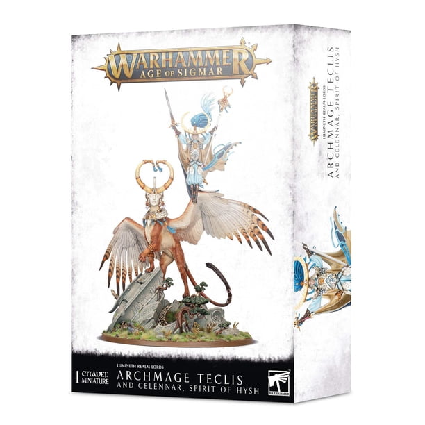 Miniature Games Workshop Warhammer Age of Sigmar Lumineth Realm-Lords Archimago Teclis