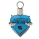 thumbnail image 5 of amor corazón azul urna de cristal memorial ceniza recuerdo cremación colgante mamá, 5 of 5