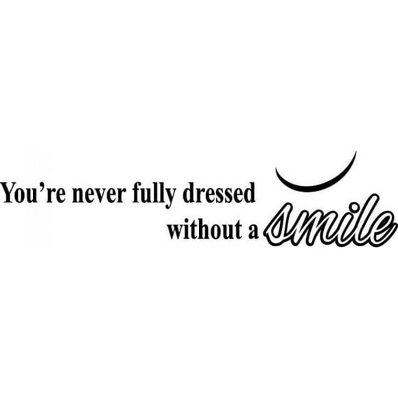 Decomural Never Fully Dressed Inspirational WS-33034