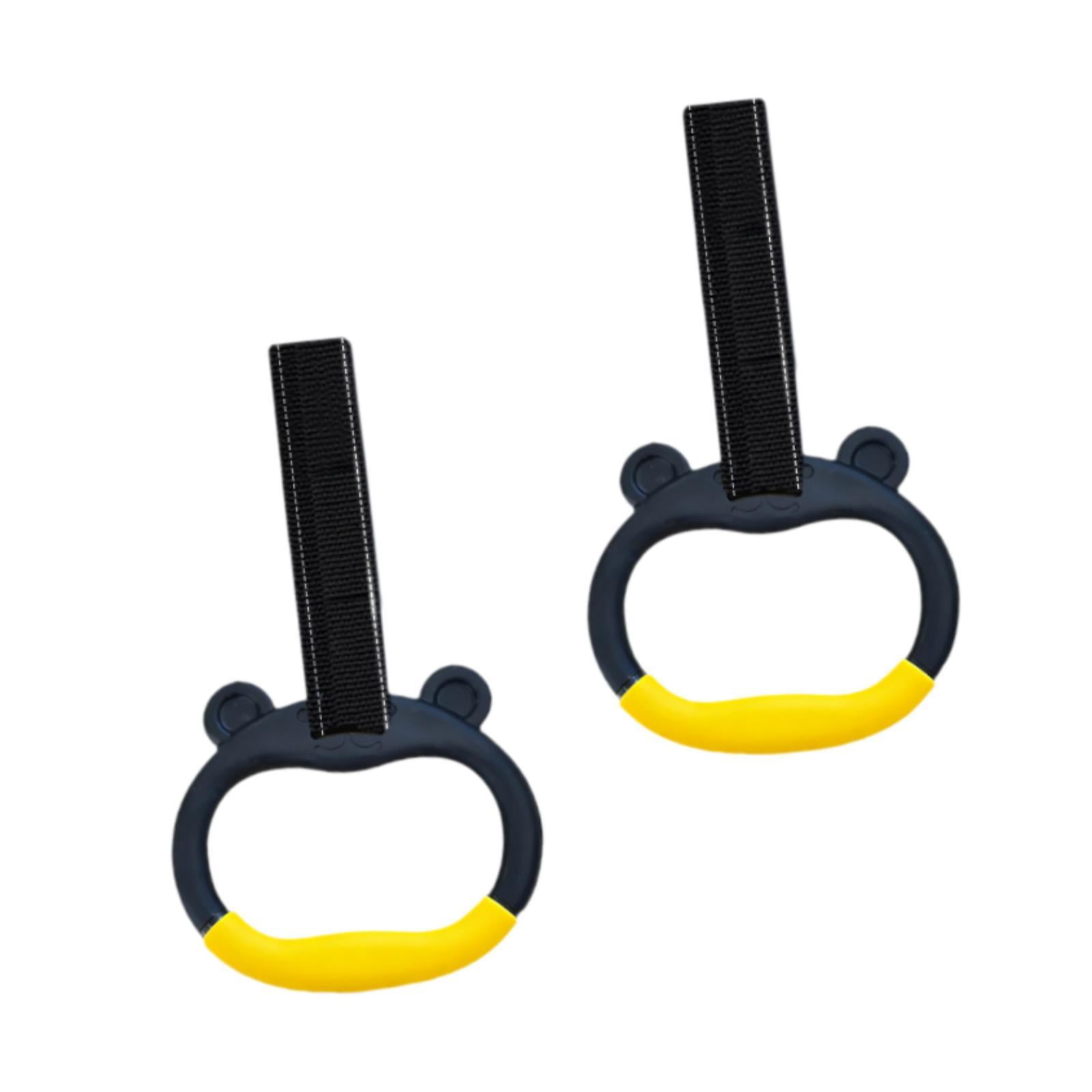 Ioensy - Anillas De Gimnasia Con Correa Ajustable Para Ejercicios De Dominadas En Interiores