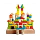thumbnail image 5 of Bloques De Madera De Colores Con Bandeja De Almacenamiento 54 Piezas, 5 of 5