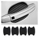 thumbnail image 1 of Adhesivo Protector Para Puerta De Coche Fibra De Carbono Negro, 1 of 6