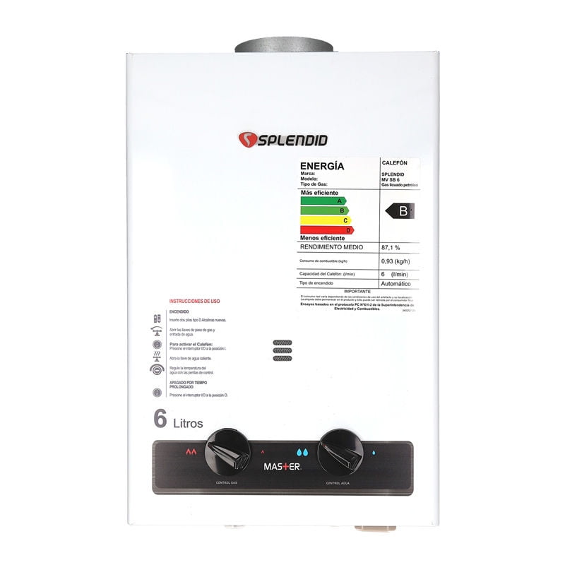 Splendid - Calefont Master 6L Gl