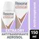 thumbnail image 1 of Desodorante Aerosol Rexona Clinical Extra Dry Mujer, 150 ml, 1 of 3