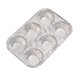thumbnail image 4 of Moldes para magdalenas Waytiffer de aluminio para 6 tazas, paquete de 20, 4 of 6
