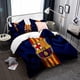 thumbnail image 1 of FC Barcelona Football Team Duvet Cover Polyester Children's Bedding Quilt Cover and Pillowcase 90 Thread Count Cotton ), 1 of 3
