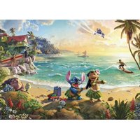 Rompecabezas Ceaco Thomas Kinkade Disney Lilo And Stitch 10