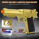 thumbnail image 2 of Pistola de juguete Trokiomi Gold Soft Bullet con 50 balas, 40 proyectiles, 2 of 6