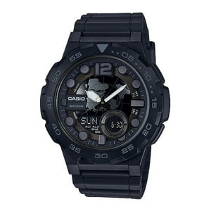 Reloj Analogo-Digital Negro Casio Aeq-100W-1Bv